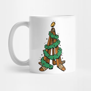 Hockey Holiday Goal Celebration Mug